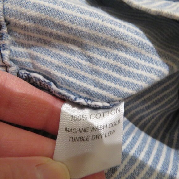 HEY GANG The Kids Chore Coat Railroad Stripe Embroidered - Kid's Size 12 Months - Picture 13 of 13